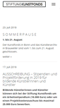 Mobile Screenshot of kunstfonds.de